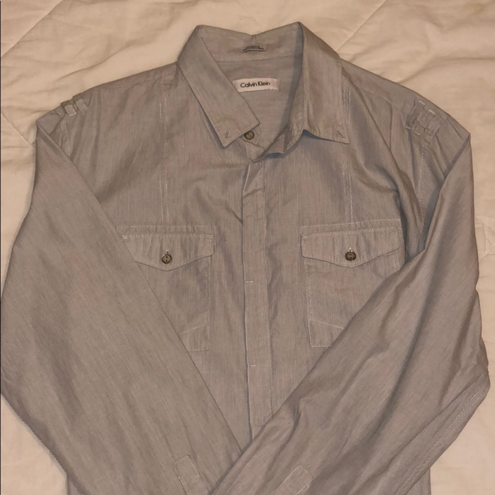 Calvin Klein Button Up Dress Shirt